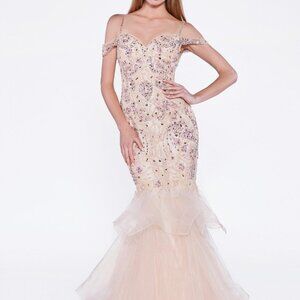 Sweetheart Neck Sequin Mermaid Prom Dress CDCR776